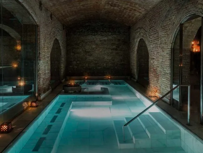 Visit to the bath house