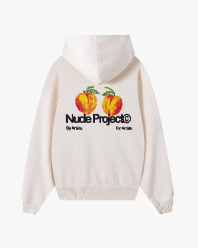 SUDADERA MARSHMALLOW PESSEGO | XL / OFF-WHITE