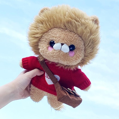 Kawaii Lion Plush Toy Set - 1 / 30cm