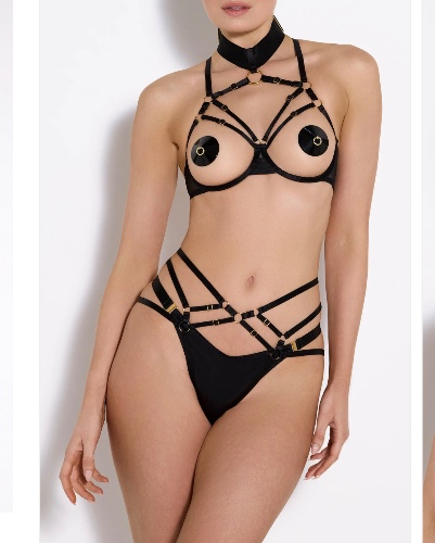 Signature Ouvert Wire Bra | Black / SS | 1