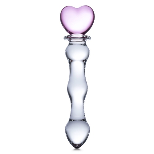 8" Sweetheart Glass Dildo | Default Title