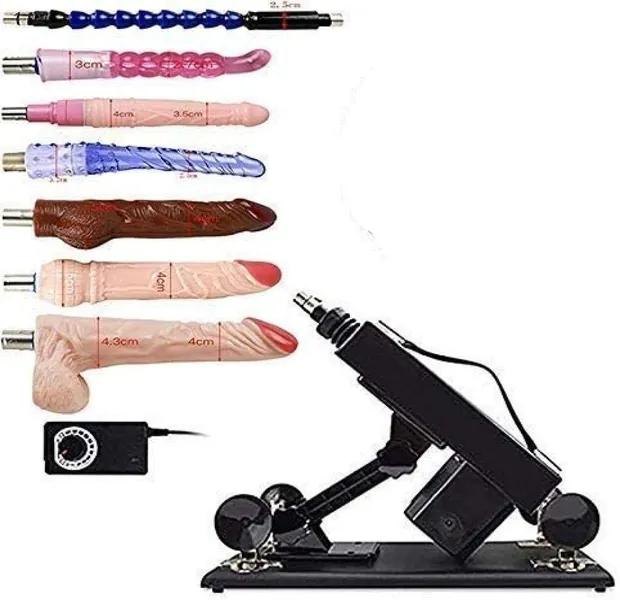 Automatic Adult Massage Machine Gun for Women with Attachments