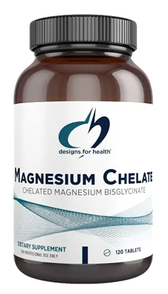 Magnesium Chelate Tablets - 200mg Magnesium Bisglycinate Chelate