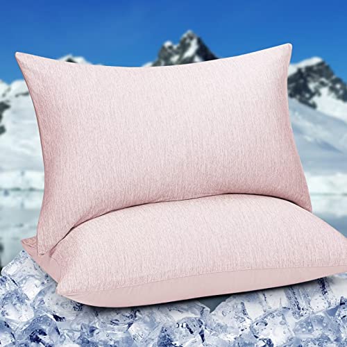 HOMFINE Cooling Pillowcases Standard Size 