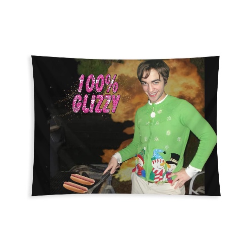 Demosayer Funny Robert Cooking Hot Wall Tapestry Meme Taperies, Decorative Wall Art Tapestry Anime Posters Blanket For College Dorm Living Room 60"x40"