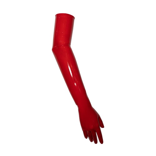Long Streamline Latex Gloves READY TO SHIP | S / Red