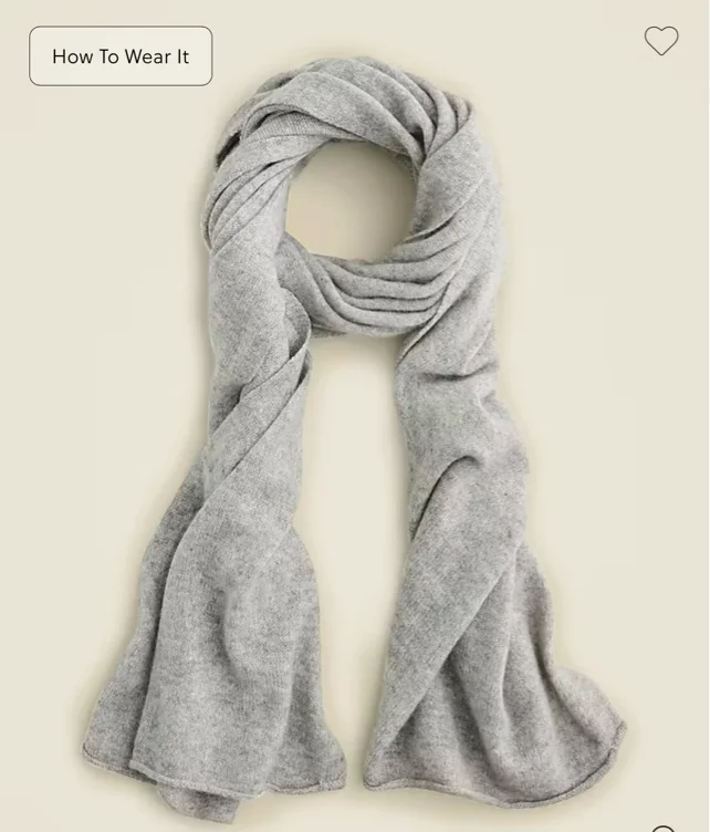 J. CREW Cashmere wrap