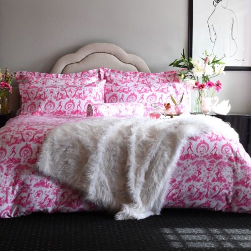 Fetish alFresco Pink Comforter | Full/Queen