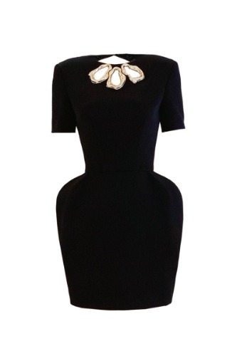 INSECTA MINI DRESS | Black / Made-to-Measure