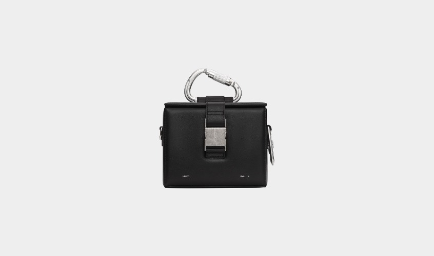 Leather Carabiner Box Bag | OS