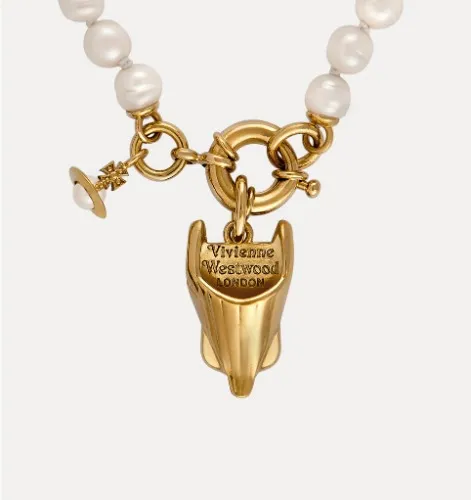 Vivienne Westwood Corset Pearl Necklace