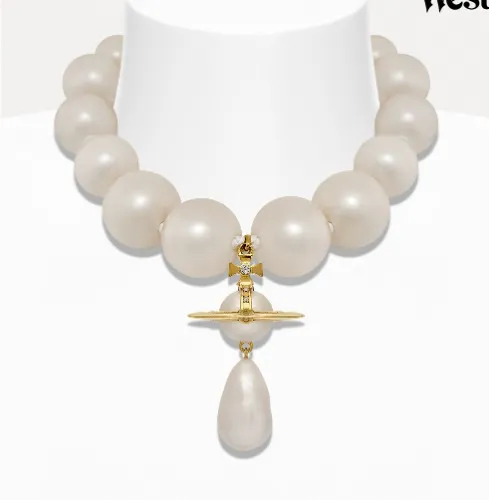 Giant Pearl Drop Necklace