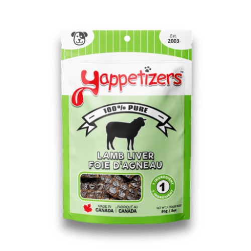 Dehydrated Lamb Liver Dog Treats