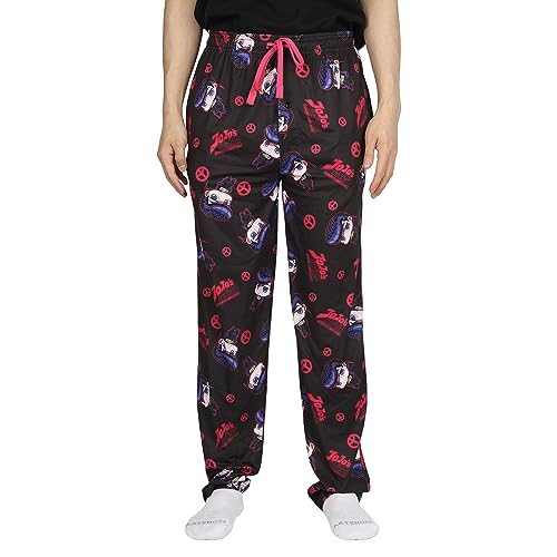 JoJo's Bizarre Adventure Diamond is Unbreakable Chibi AOP Lounge Pajama Pants - Medium