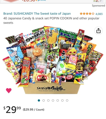 40 Japanese Candy & snack set 