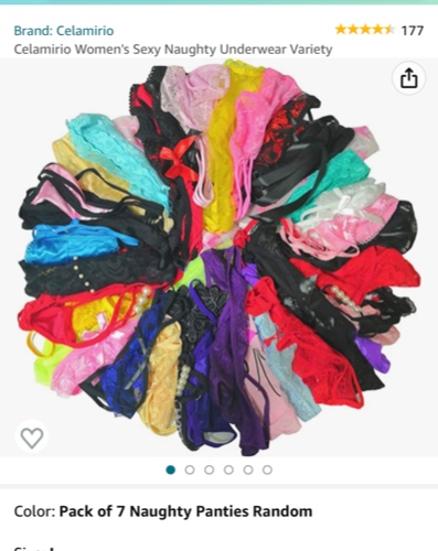 Women's Sexy Naughty Underwear Variety 