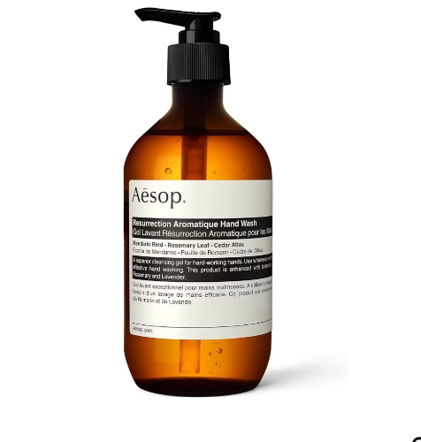 Aesop Resurrection Aromatique Hand Wash | 16.9 oz | Paraben, Cruelty-free & Vegan