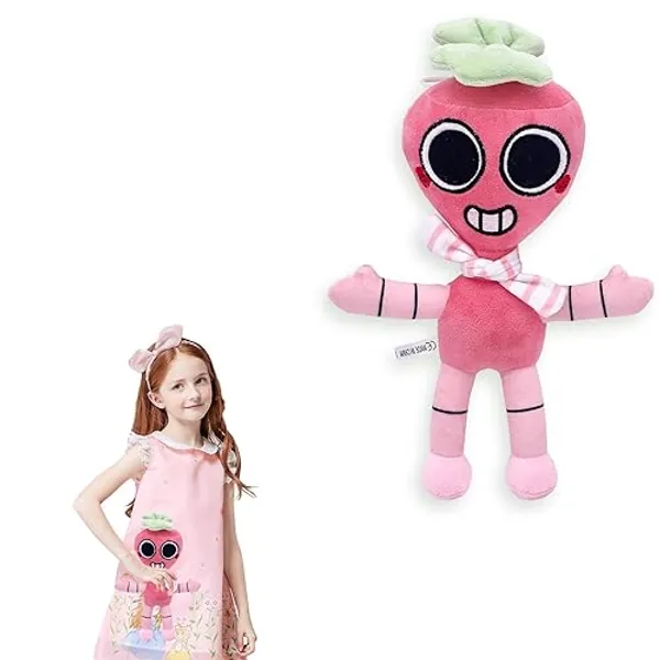 YongSral Dandys World Plush, Dandy Horror Games Plush, Dandys World Kuscheltier, Dandys World Plüschtier, Dandy's World Plüschfiguren, Geschenke für Jungen, Mädchen, Kinder, Erwachsene (E) - E