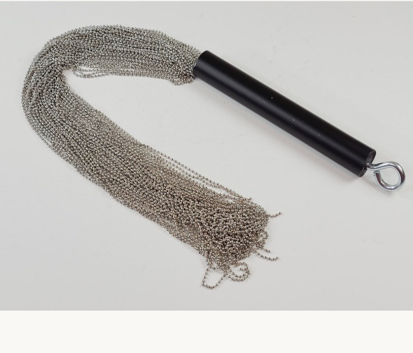 Handmade sensory ball chain flogger