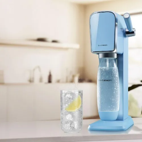 Máquina para Gaseificar Água ART Sodastream Misty Azul - sodastream
