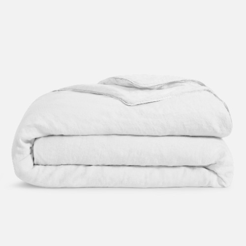 Linen Duvet Cover | King/Cali King / White