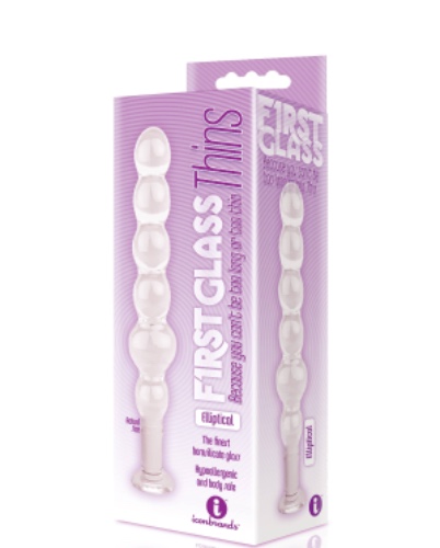 The 9's Glass Thins - Elliptical Glass Plug