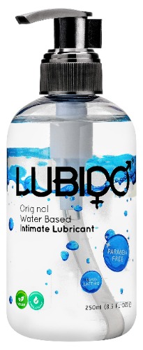 Lubido Original Water Based Paraben Free Intimate Gel Lube - 250ml