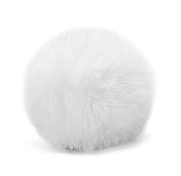 Bunny Tail Easter Rabbit Tails Pom Pom Costume Accessories Halloween Party Bunny Tails White/Black
