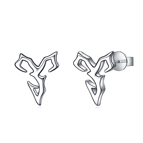 Anime X Earrings Sterling Silver Tidus Zanarkand Abes Stud Earrings Jewelry Gifts for Men Boy