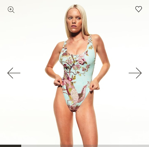 Skims x Cavalli scoop neck one piece 
