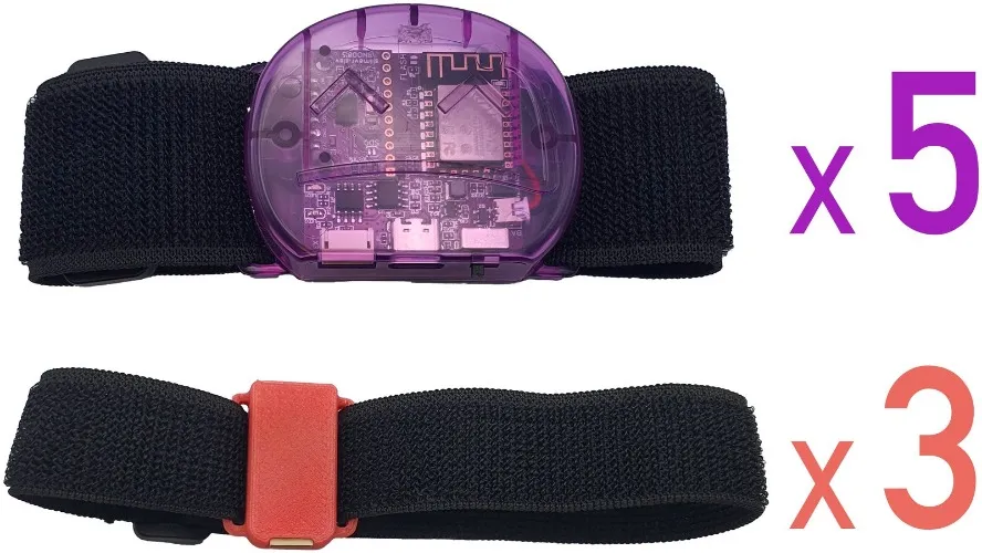 SlimeVR Trackers (Full Body 7x Trackers)