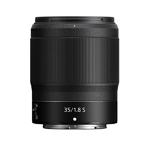 Nikon NIKKOR Z 35mm f/1.8 S | Premium large aperture 35mm prime lens for Z series mirrorless cameras | Nikon USA Model - Black