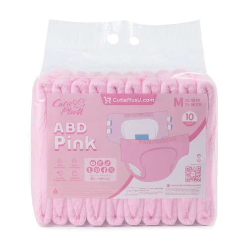 Adult Diaper-ABD Pink | Size M / 1 Pack