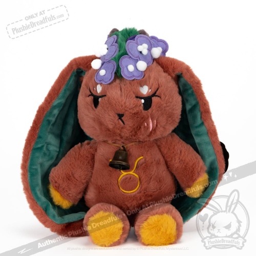 Plushie Dreadfuls - Taurus Rabbit - Plush Stuffed Animal - Green Ears