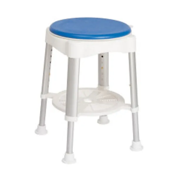 Tabouret de douche pivotant