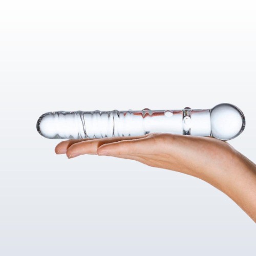 Gläs 7" Callisto Clear Glass Dildo