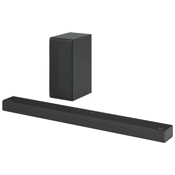 LG S65Q Soundbar, Svart, 24 x 106 x 44 cm