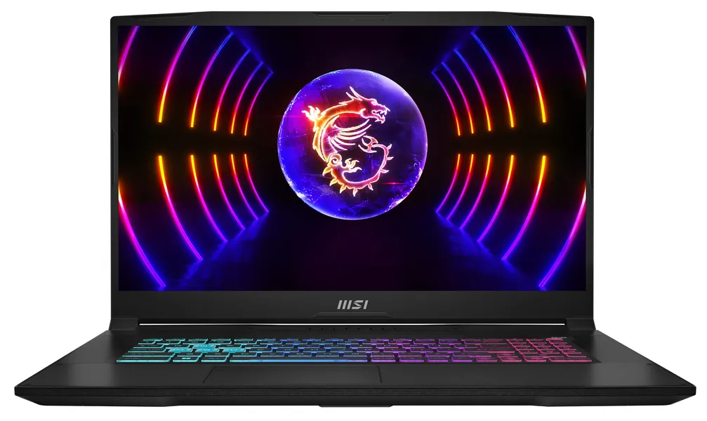 MSI Katana 17 gaming-laptop | 17,3 tum (43,9 cm) FHD | Intel Core i7-13620H | 2 x 8 GB RAM | 1 TB SSD | RTX 4060 8 GB | Windows 11 Home | speltangentbord | svart | B13VFK-269