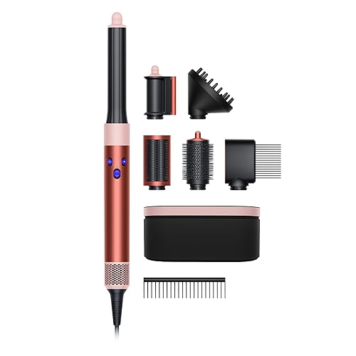 Dyson Airwrap Multi-Styler Complete Long - Dyson Special Edition Airwrap™ multi-styler and dryer Complete Long Diffuse for Curly and Coily hair in Strawberry bronze and blush pink