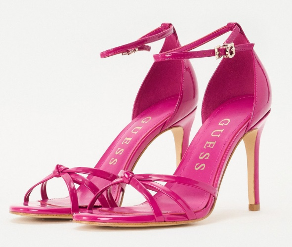 SPRING - Sandals with high heels - magenta