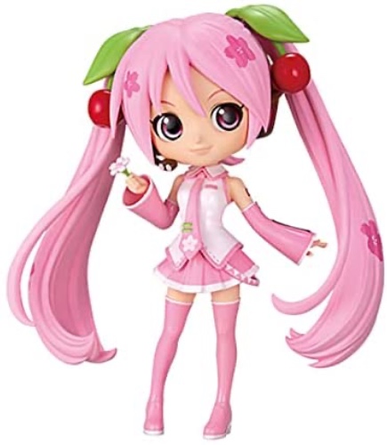 Piapro Characters - Hatsune Miku - Q Posket - Sakura (Bandai Spirits) - Brand New