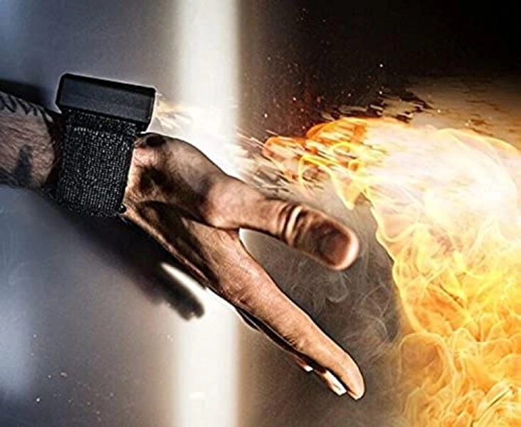 Ellusionist Pyro Mini Fireshooter Magic Wrist Device Shoots Fireballs from Your Empty Hands - Less Bulk. More Fire. - PyroMini