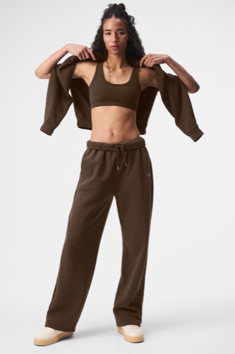 Accolade Straight Leg Sweatpant - Espresso | Espresso / S