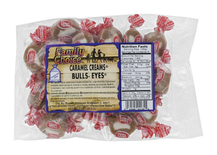 Family Choice Caramel Cream Chewy Candy 7 oz (Pack of 12) | Default Title