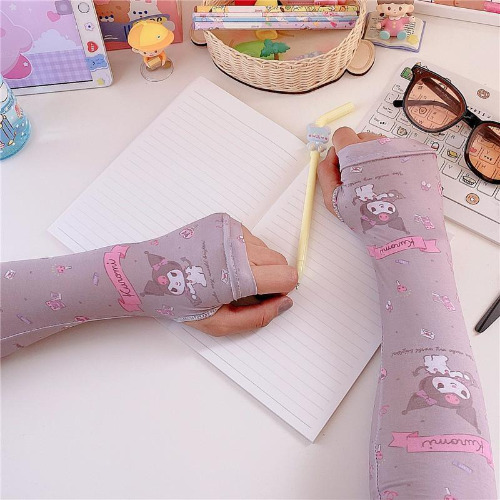 Kawaii Arm Sleeves - Kuromi