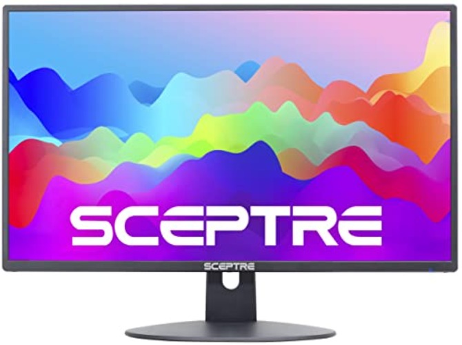 Sceptre 20" 1600 x 900 75Hz LED Monitor 2x HDMI VGA Built-in Speakers, sRGB 99% Machine Black (E209W-16003RT series) - 20" 75Hz Wide Viewing Angle
