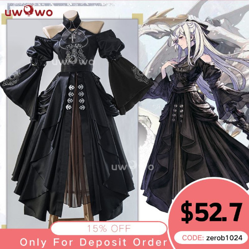 【In Stock】Uwowo NieR Reincarnation x Drakengard3 Zero Divergent Sister Cosplay Costume - XXXL