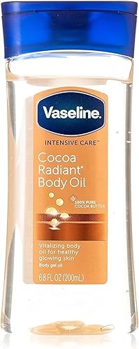 Vaseline Intensive Care Cocoa Radiant Body Gel Oil, 6.8 oz