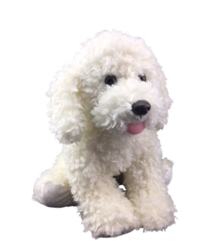 WEIGHTED POODLE Stuffed Animal, 8 Inches, Super Soft Plush, Anxiety Plushie, Therapy Plushie | 2 lb