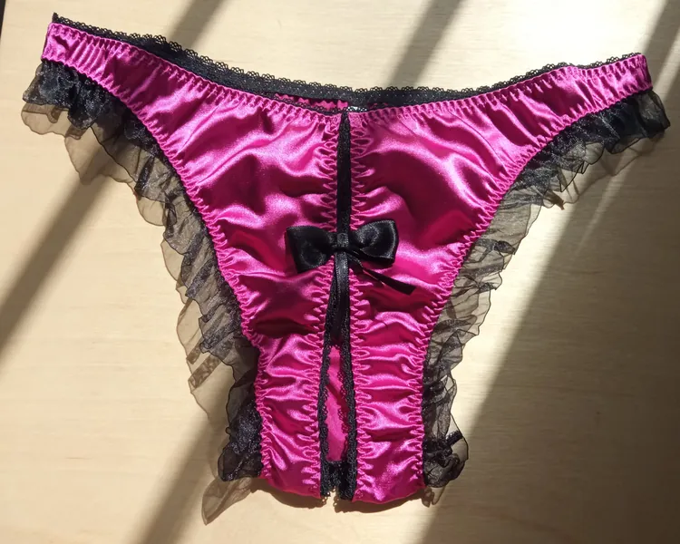 Panties de satén rosa, Bragas de tanga Sissy para hombres, Ropa interior sexy, Tangas eróticas, Ropa interior de hombre, Bragas de niño Sissy para adultos,